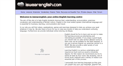 Desktop Screenshot of iswearenglish.com